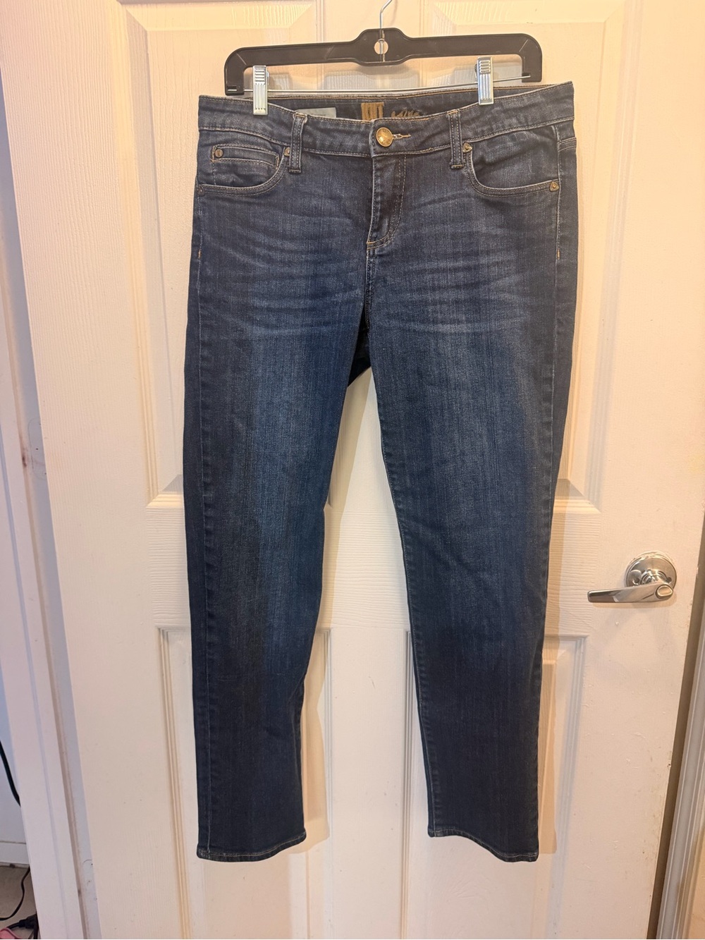 Kut from the Kloth Dark Wash Women’s Slim Jeans - Blue